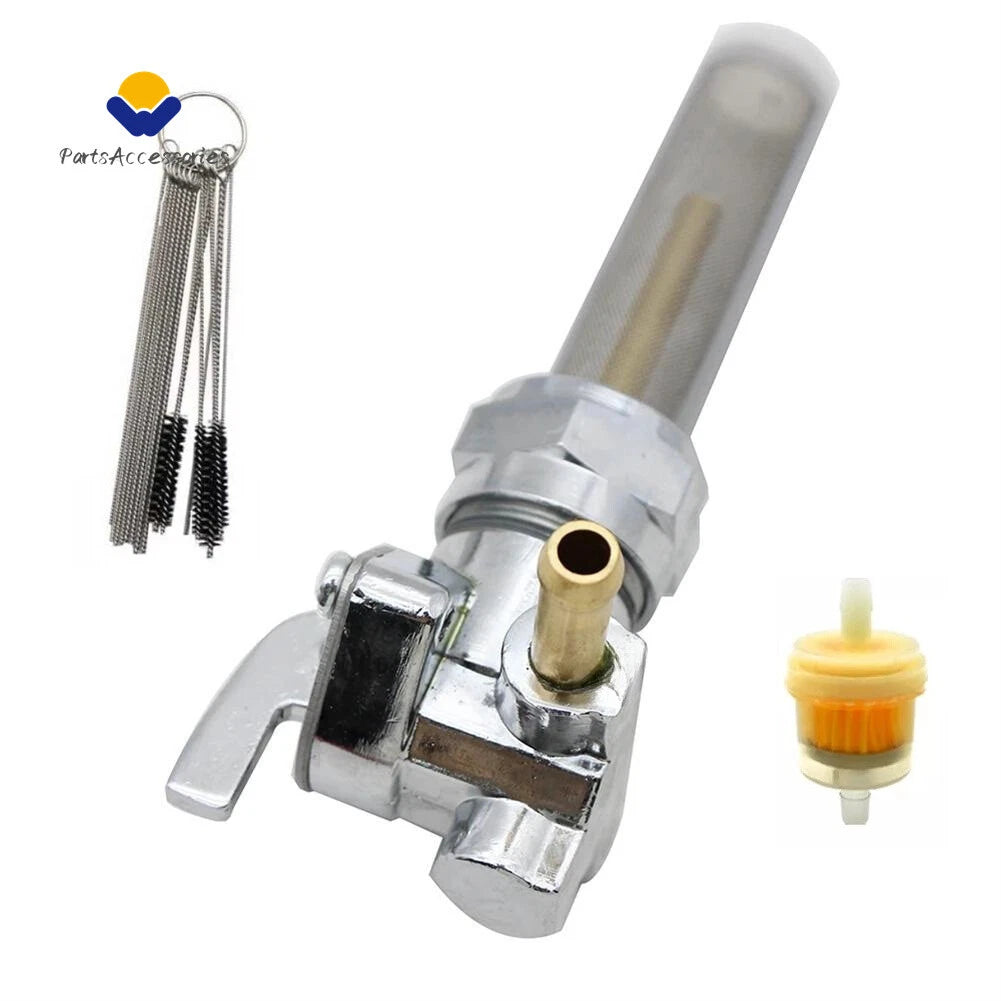 Petcock Fuel Valve 22mm Right Spigot for Harley Davidson (Fits 62167-81, 62163-75)