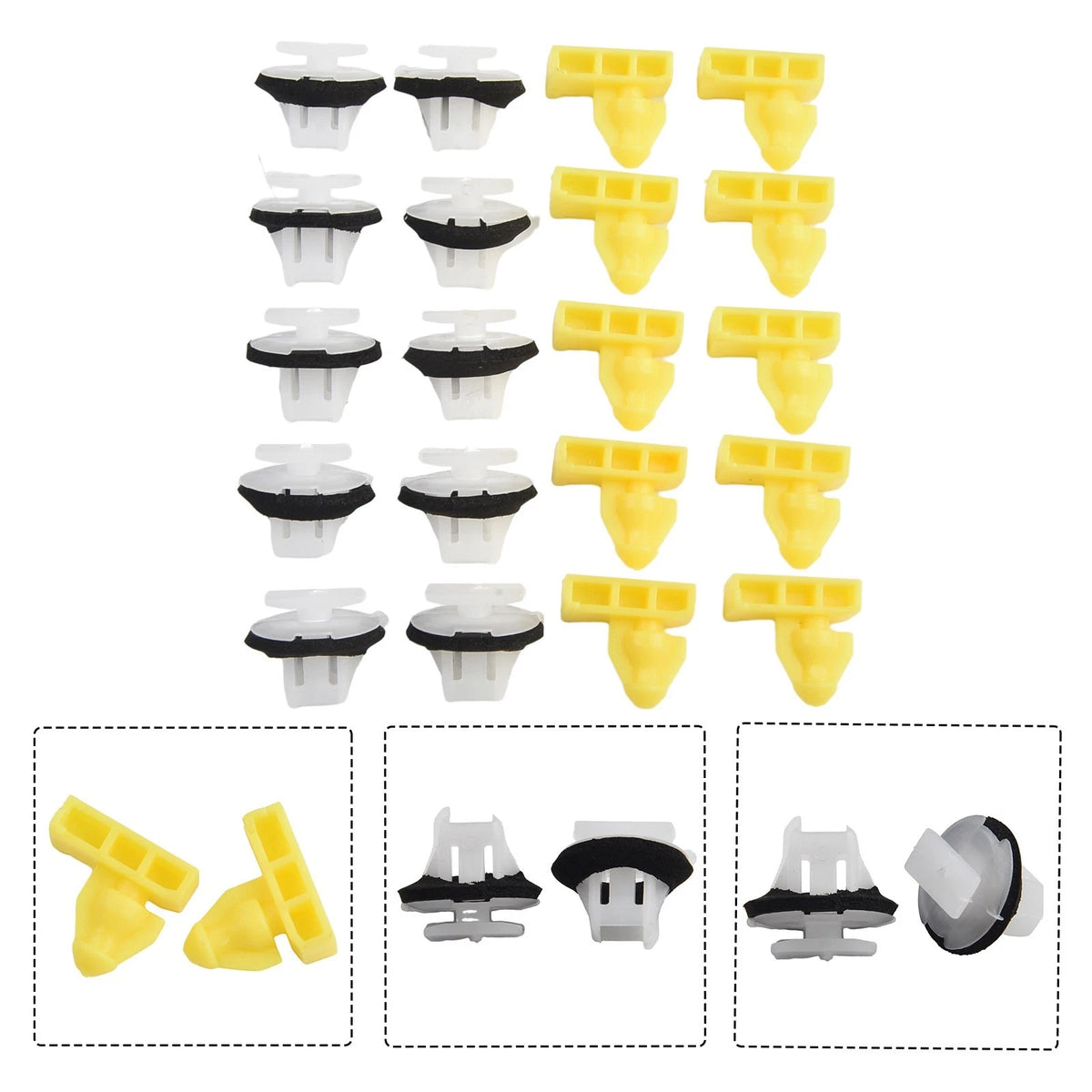 Wheel Arch Trim Clips for Nissan Juke Murano