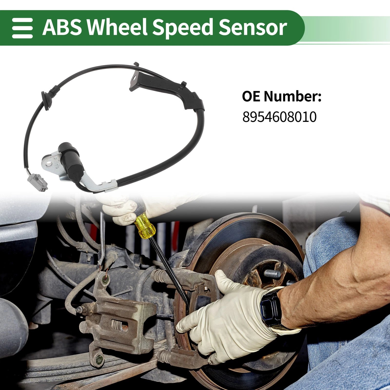 ABS Wheel Speed Sensor Replacement for Toyota Sienna (2004–2010)