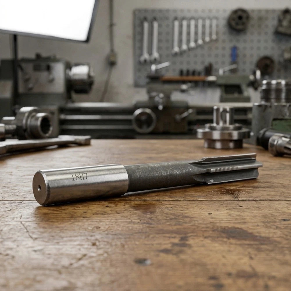 18mm Chucking Reamer with 6 Straight Flutes for Milling and Drilling