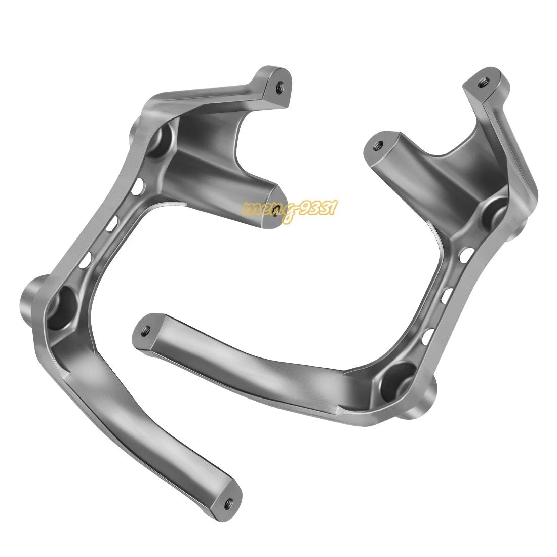 Set of 2 Headlight Front Fender Brackets for Yamaha Raptor 350 (2004–2013)