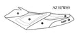 Hydro-Turf Seat Cover for Sea-Doo RXP (2004–2008) - Custom Colors