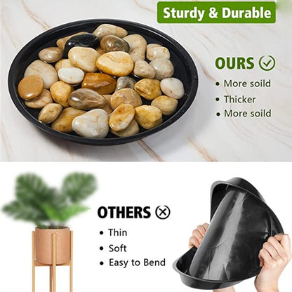2X Plant Trays Saucer for Home Outdoors Accessories