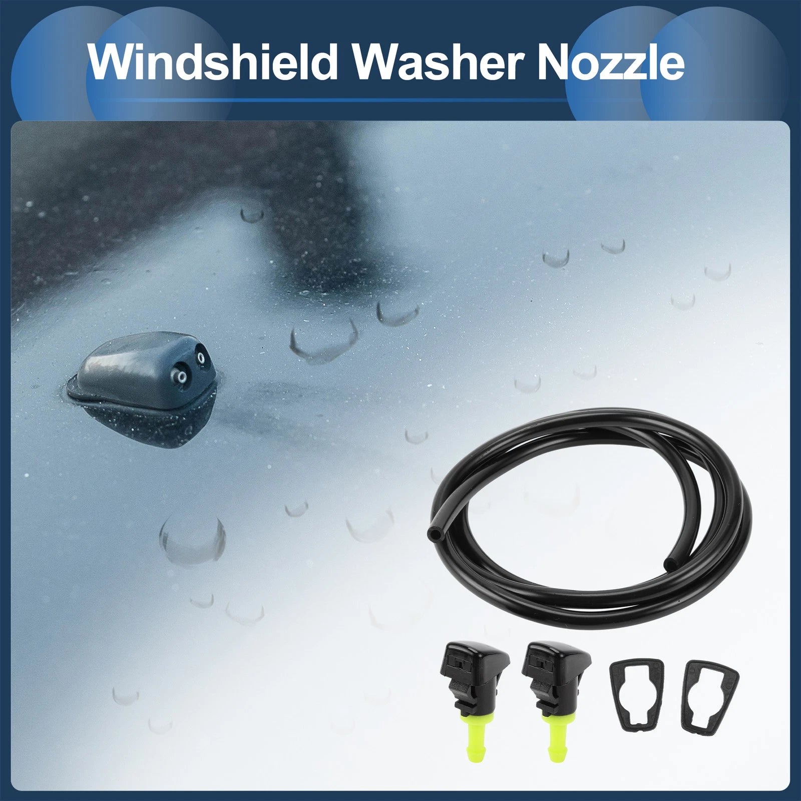 Washer Nozzle With Hose Replacement for Dodge Grand Caravan (2008–2020)