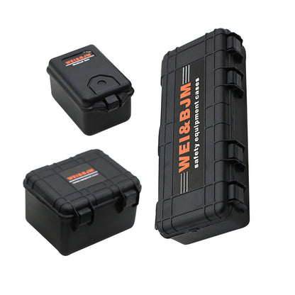 3X Colors Mini Plastic Box Case for Axial SCX24 (1/24) RC Crawler Car