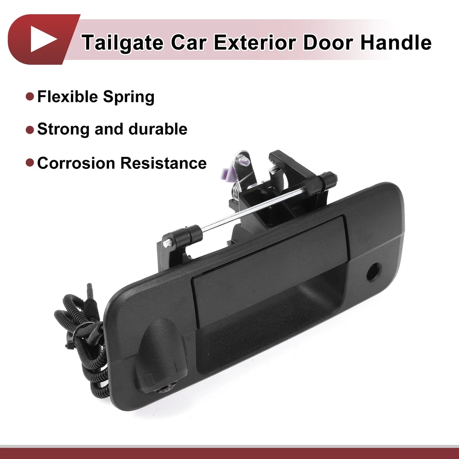 Tailgate Exterior Door Handle Replacement for Toyota Tundra (2007–2021)