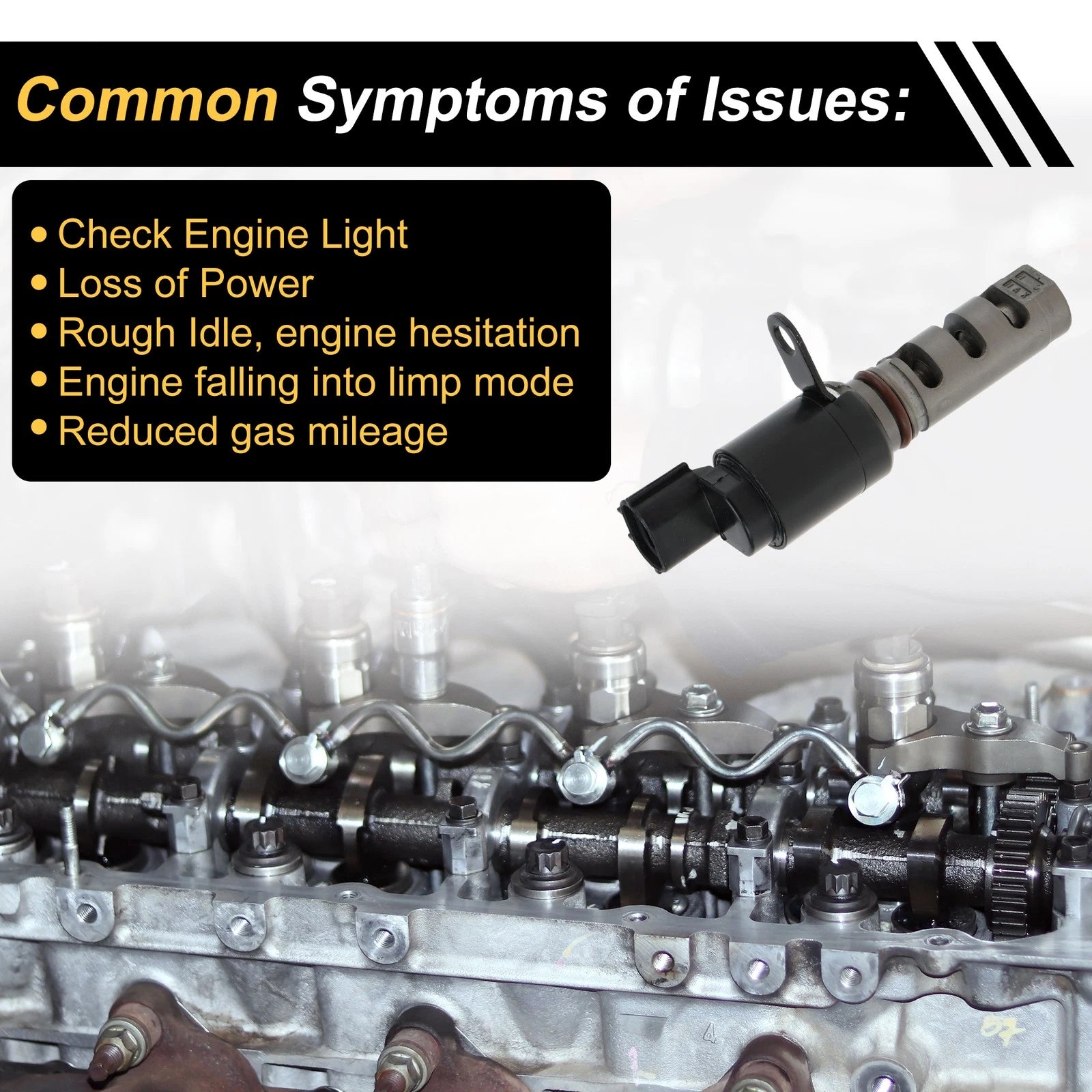 Engine Camshaft Oil Control Valve Replacement for Hyundai Genesis (2010–2012)