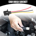 2X H13 LED Bulb Socket Wiring Harness Connector for Vehicle