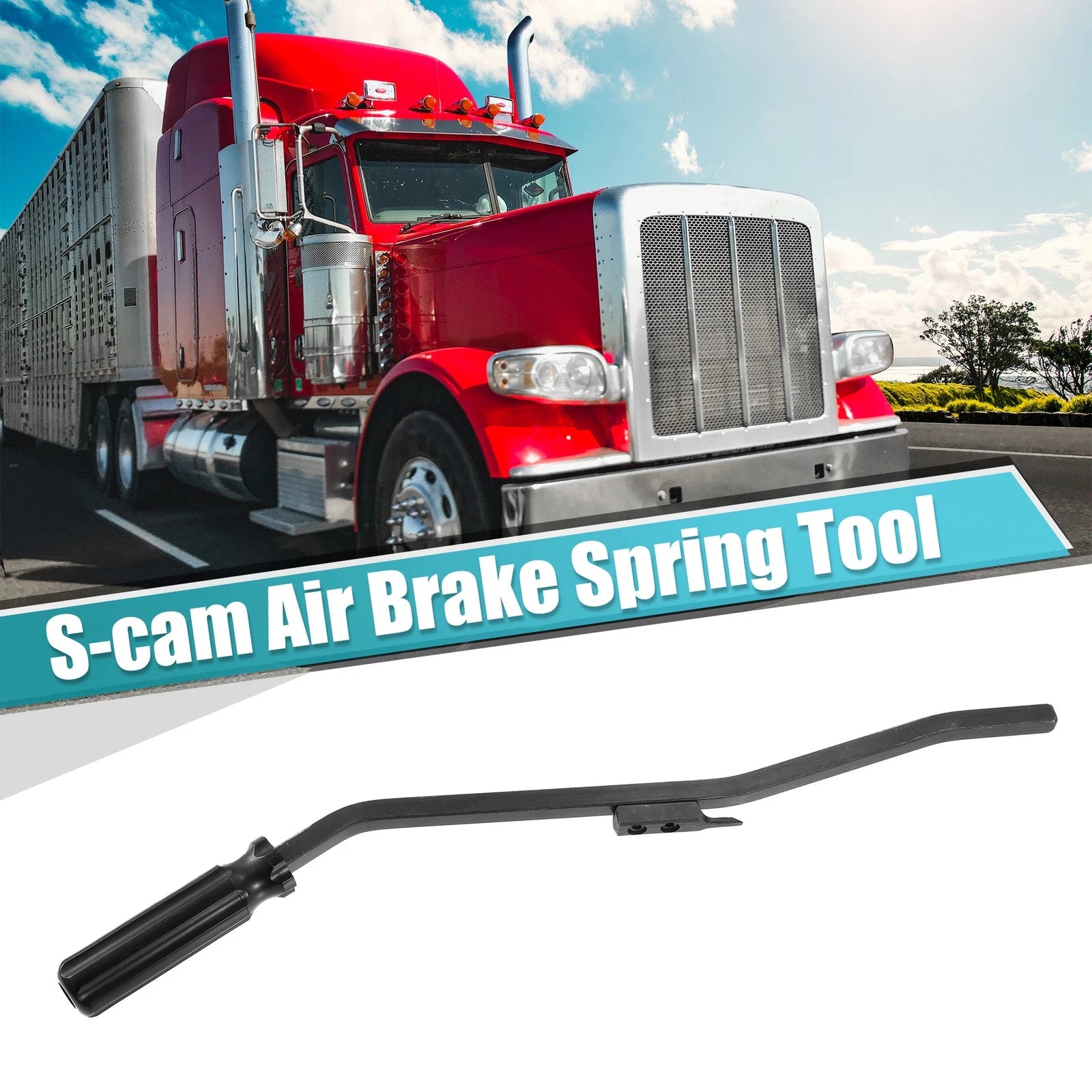 Air Brake Spring Tool for Tractors and Trailers