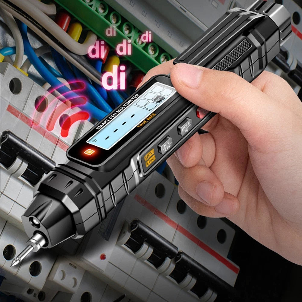 A3005 Compact Pen Multimeter with Flashlight Functionality
