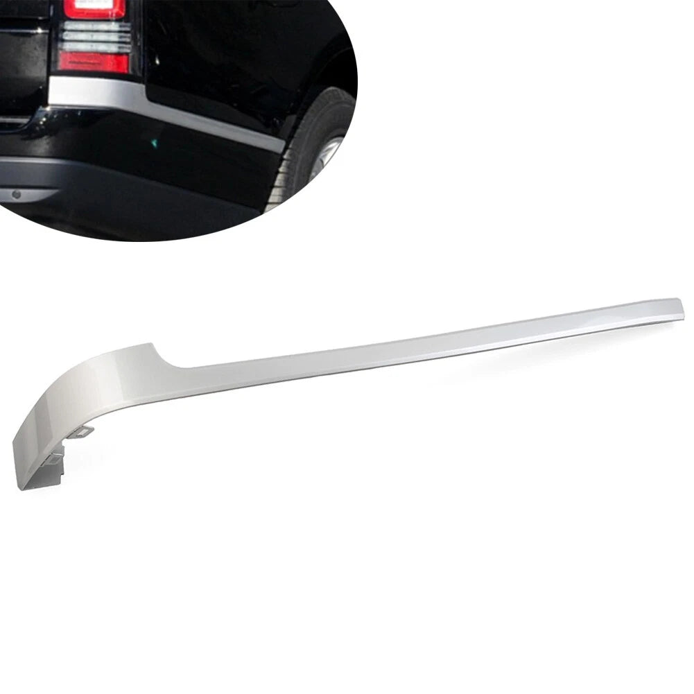 Rear Bumper Side Cladding Silver Trim for Land Rover Range Rover (2013–2022)