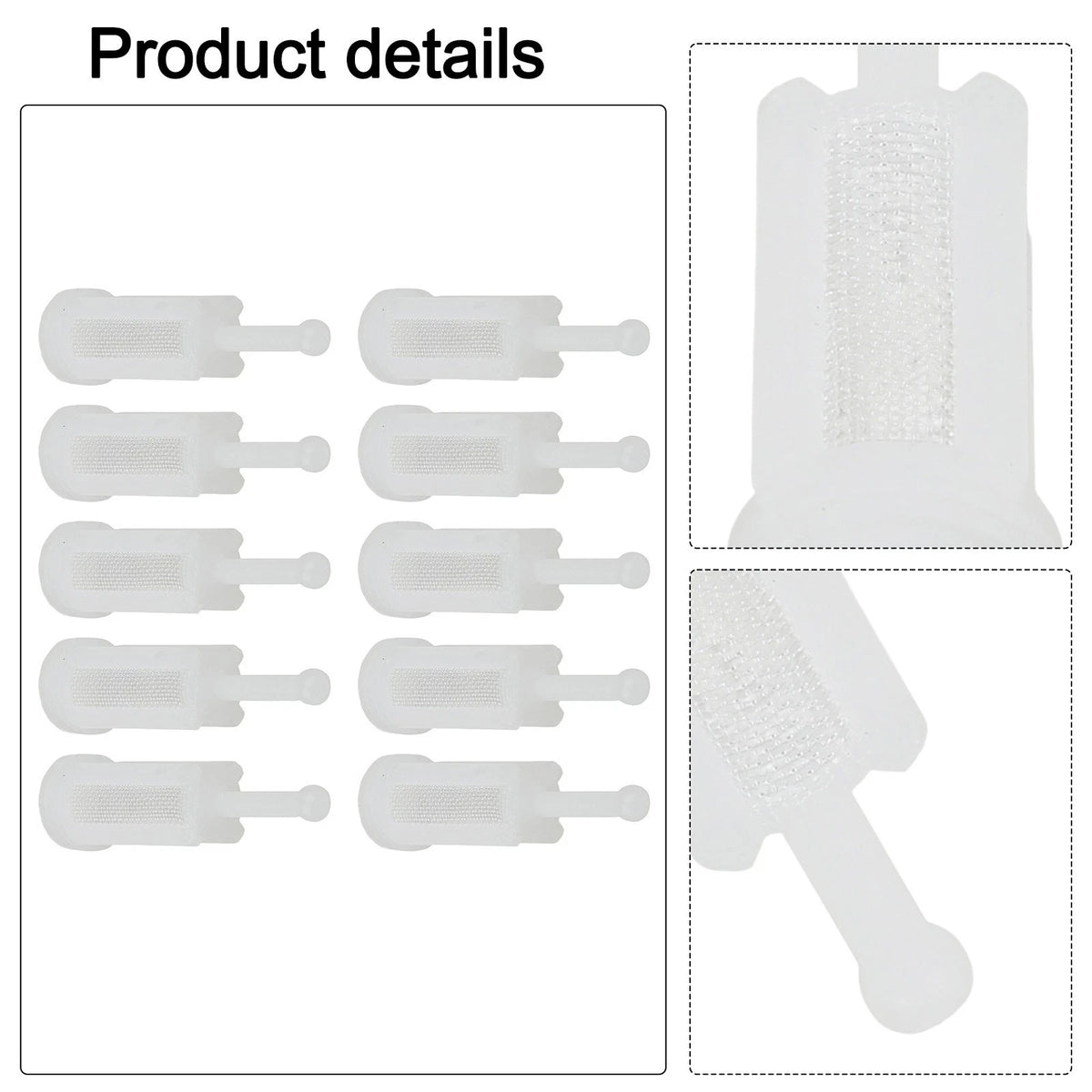 10Pcs Fine Mesh Spray Gas Filters for Gravity Feed Paint Spray