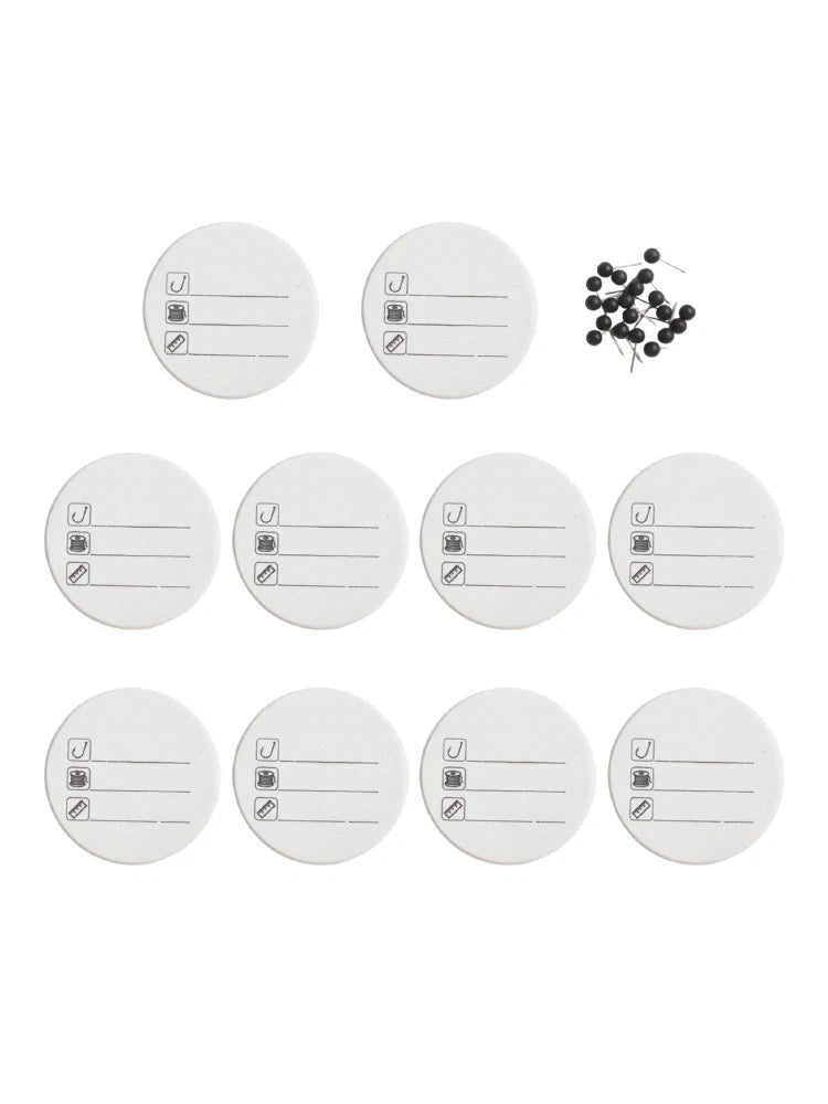10pcs EVA Foam Spools for Carp Fishing Rigs