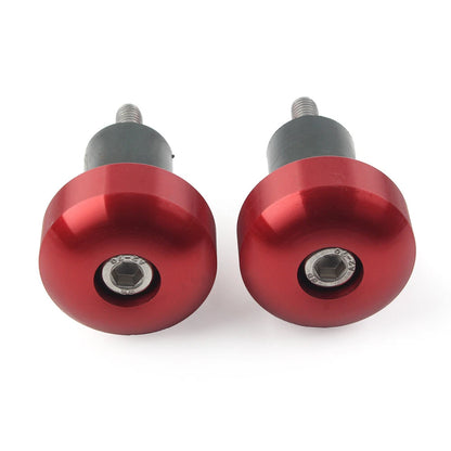 1 Pair Red Aluminum Handlebar Grips for Yamaha YZF-R1 (2000–2023)