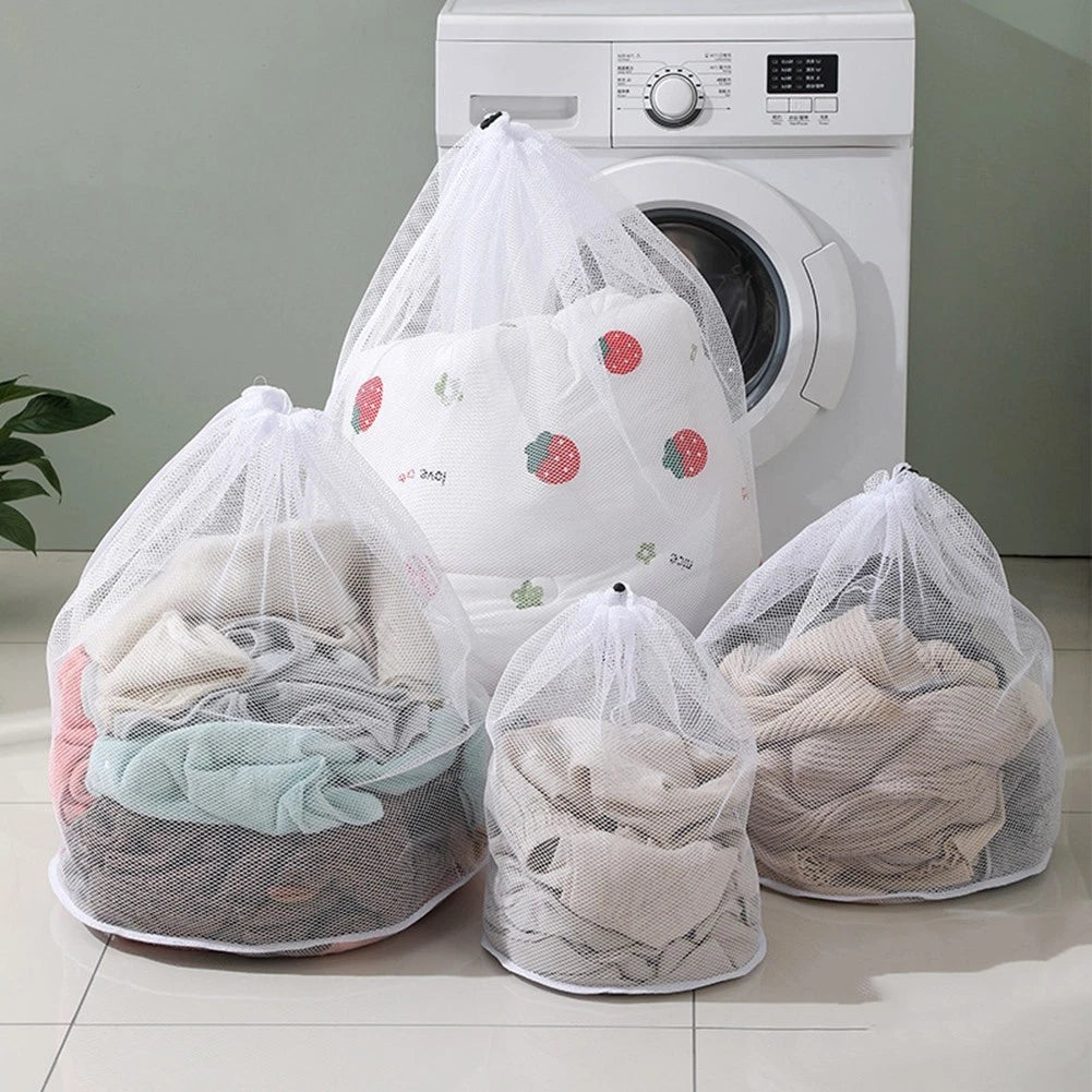 Laundry Bag with Drawstring for Washing Machine Protection
