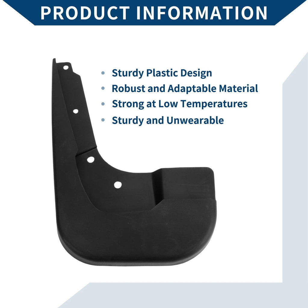 Mud Flaps Splash Guards for Mercedes-Benz V Class (2016–2023)