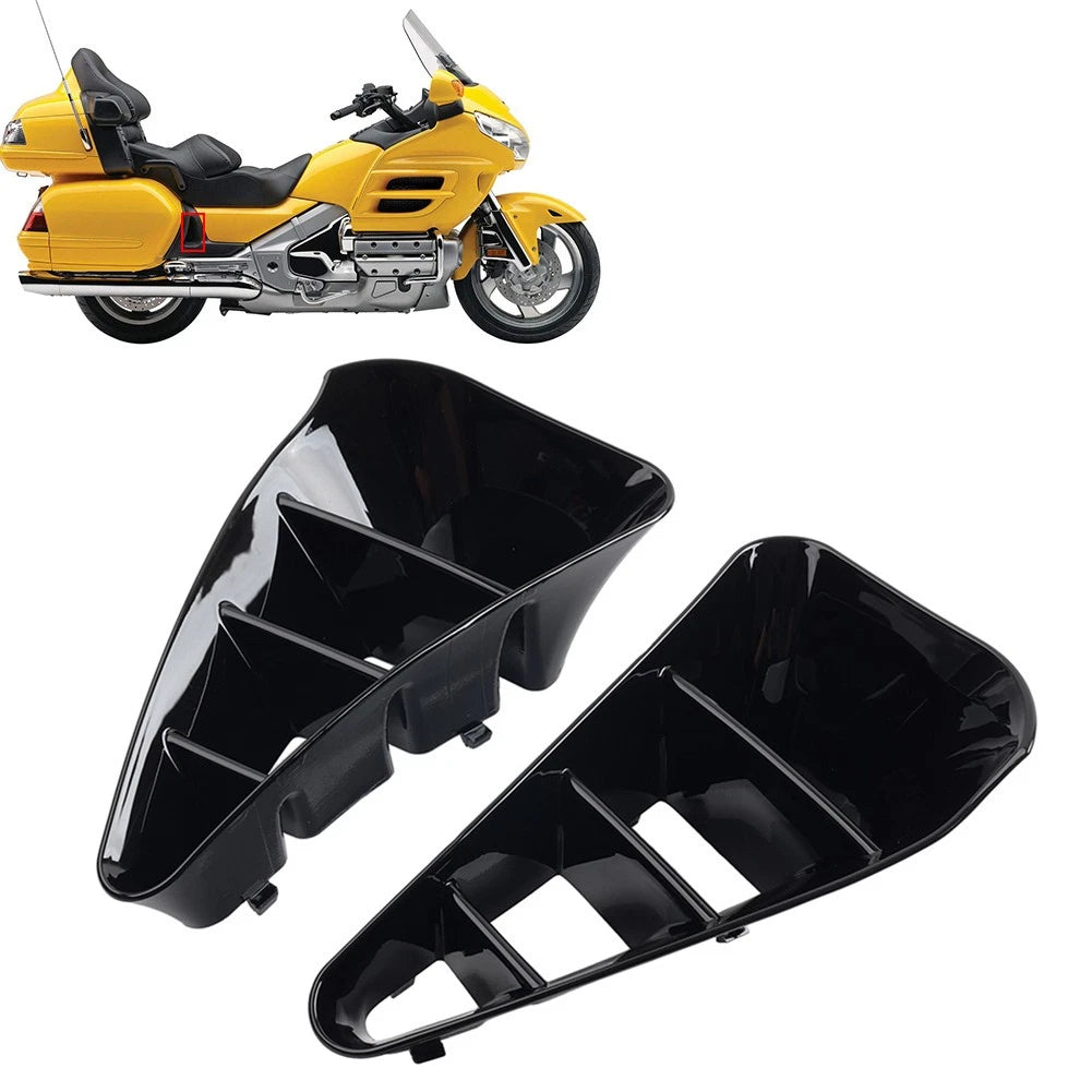 ABS Saddlebag Scuff Protector Fairing Cover For Honda Goldwing GL1800 2001-2011