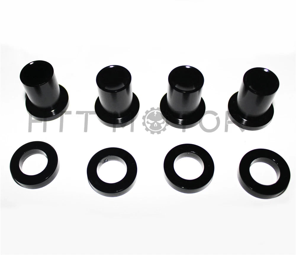 Chrome Slammer Shocks + Fork Springs for Harley Dyna FXD (2006–2014)