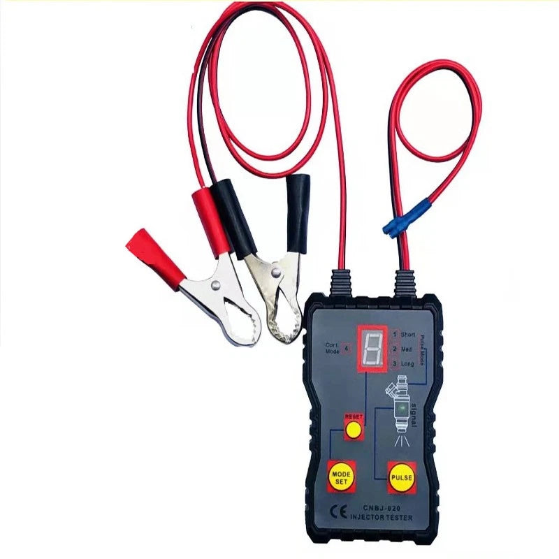 12V Fuel Injector Tester for Cars with LED Display (Diagnostic Tool)