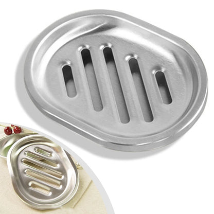 Stainless Steel Soap Dish for Organizing Soaps and Sponges