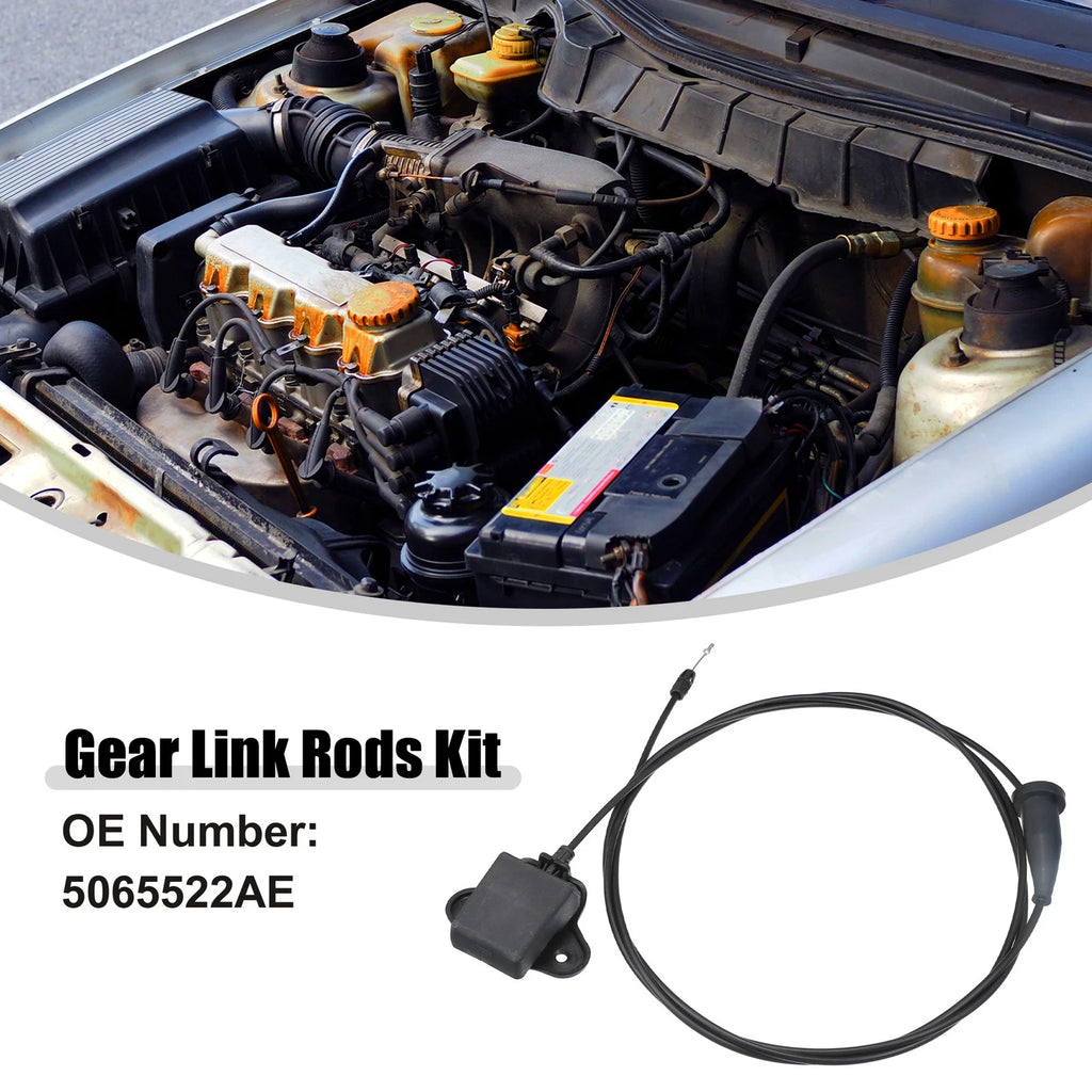Front Hood Latch Release Cable Replacement for Dodge Challenger (2008–2014)