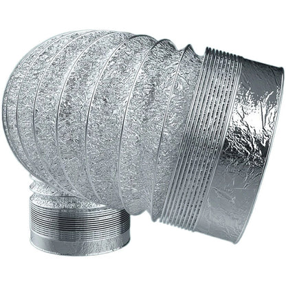 5M Extendable Aluminum Exhaust Hose for Ventilation and Air Circulation