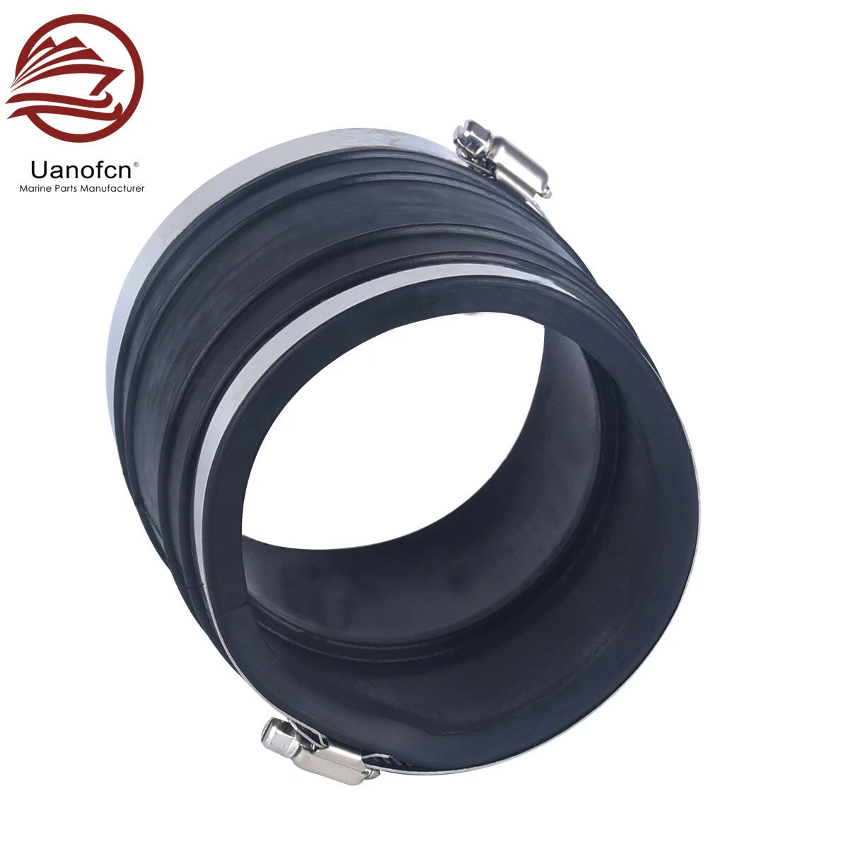 Upper Exhaust Tube Pipe Bellows 4" for Mercruiser (replaces 32-44348001, 32-44348T)