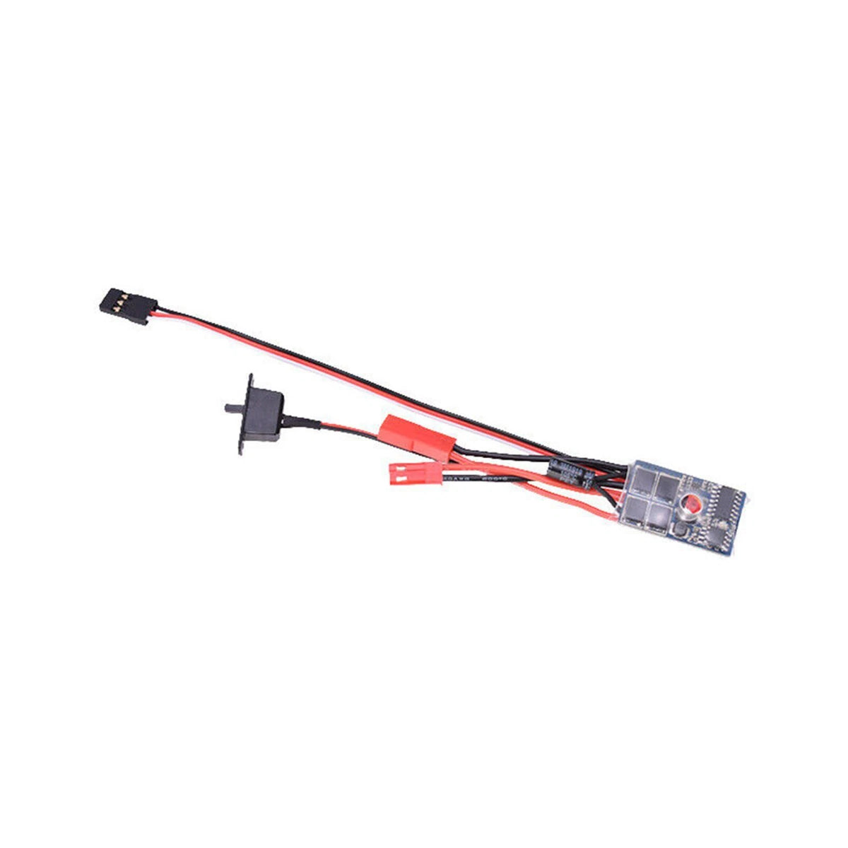 10A Brushed ESC Motor Speed Controller for RC Car (1/16, 1/18, 1/24)