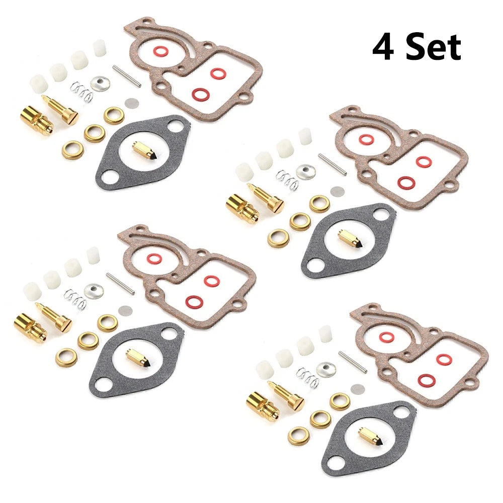 4X Carburetor Rebuild Kit for Farmall Cub Tractor (1939–1964) 251234R94 364579R91 355712R91
