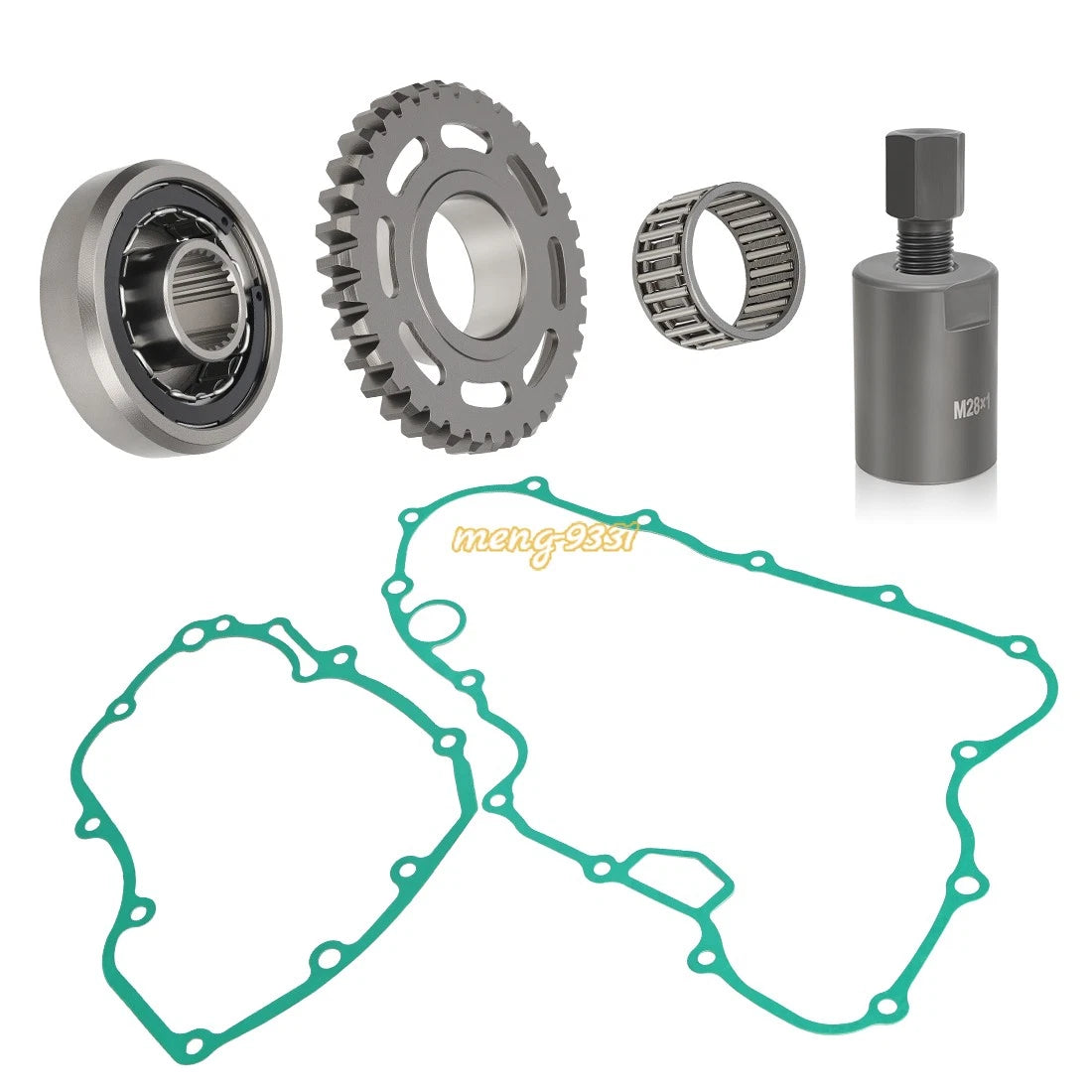 Starter Clutch Kit Flywheel Puller w/Gasket for Honda TRX450ER (2006–2014)