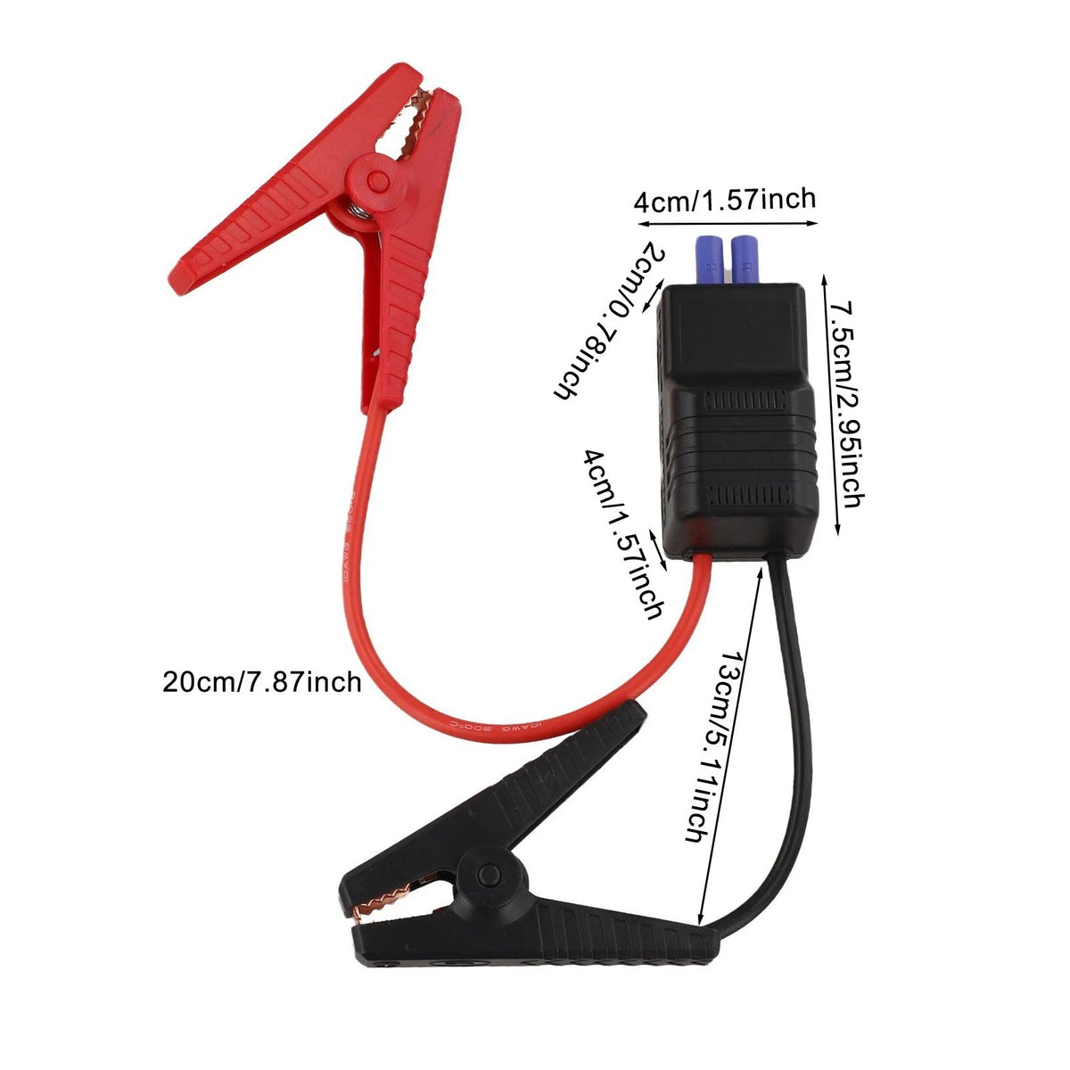 Jumper Clip Smart Battery Clamp for EC5 Socket Connector