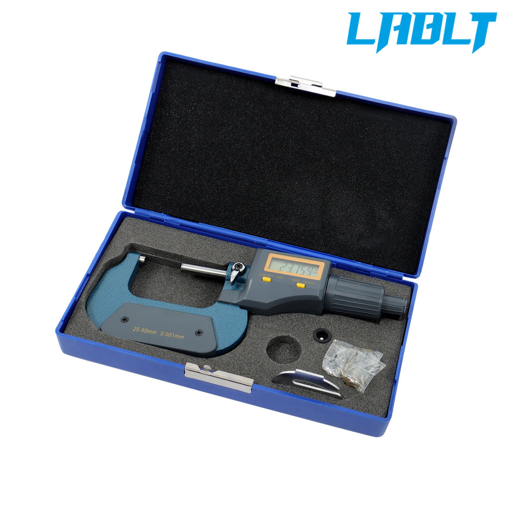 Digital Electronic Outside Micrometer 25-50mm for LABLT