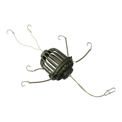 Bait Cage Feeder Holder for Outdoor Use