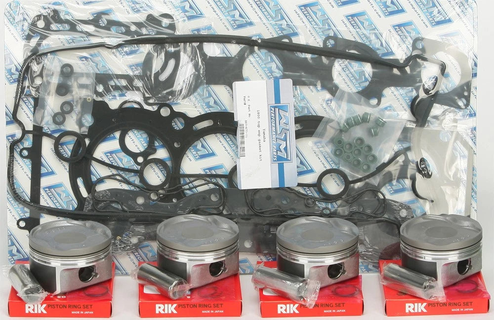 WSM Platinum Series Top End Kit for Yamaha 1800 Super Charged (–.50MM Over)