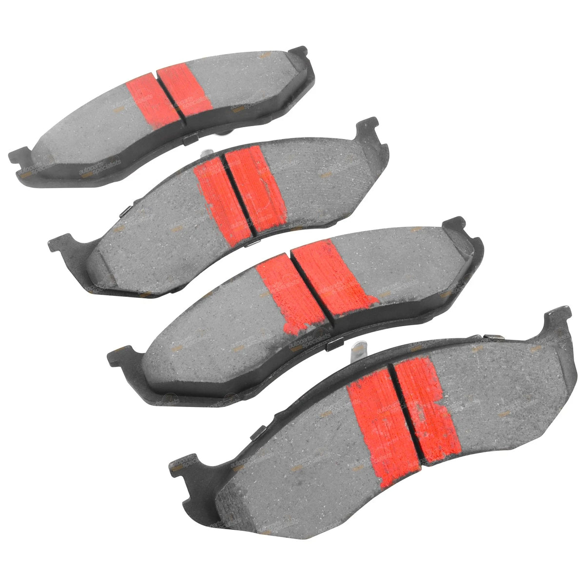 Front Disc Brake Pads for Jeep Wrangler TJ (1996–2007) 4X4 6cyl 4.0L