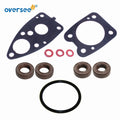 Lower Unit Gasket Kit 6E0-W0001-C1 for Yamaha Outboard 2T 4HP 5HP (1984–1999)