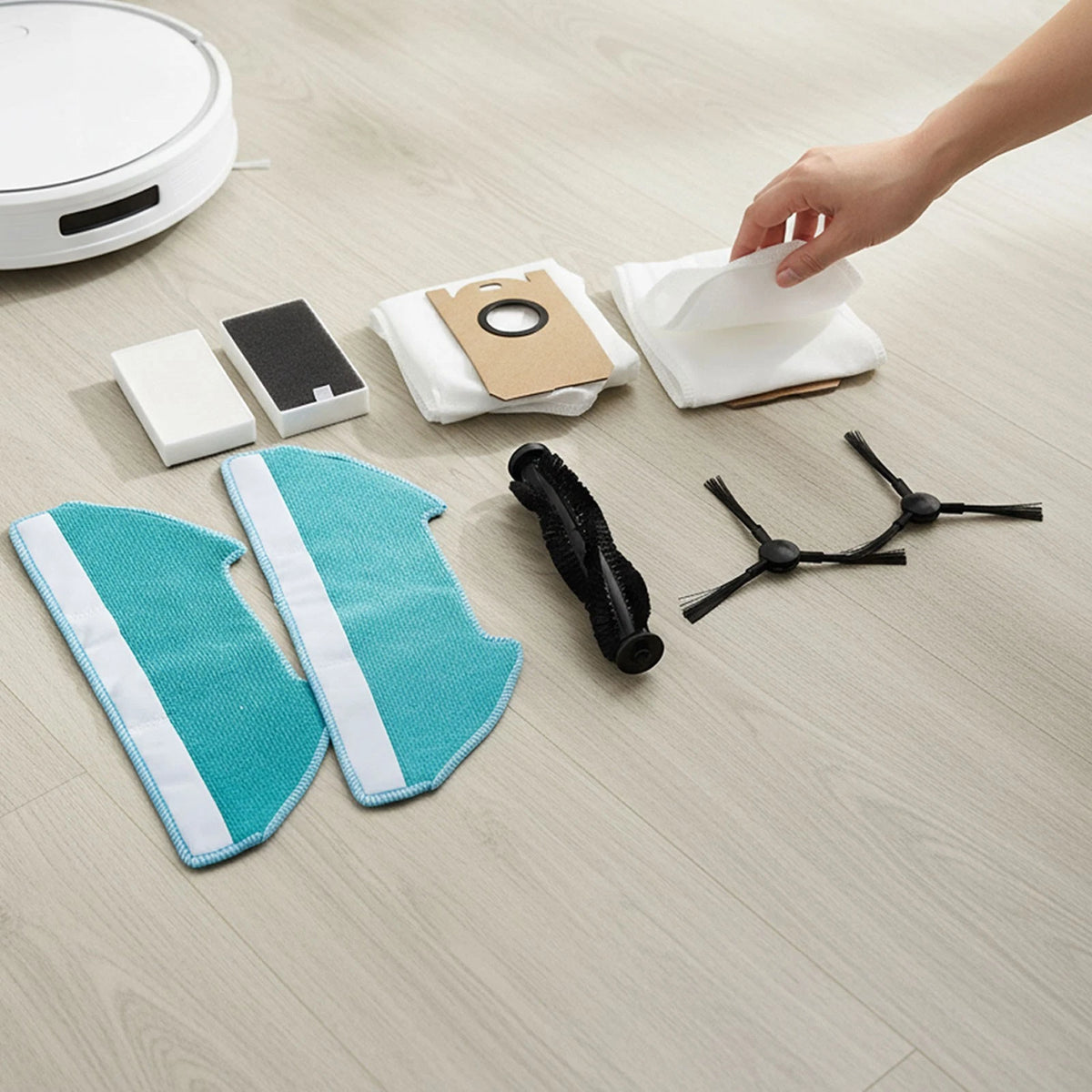 Filters and Mop Cloth for Redkey R10 Robot Vacuum