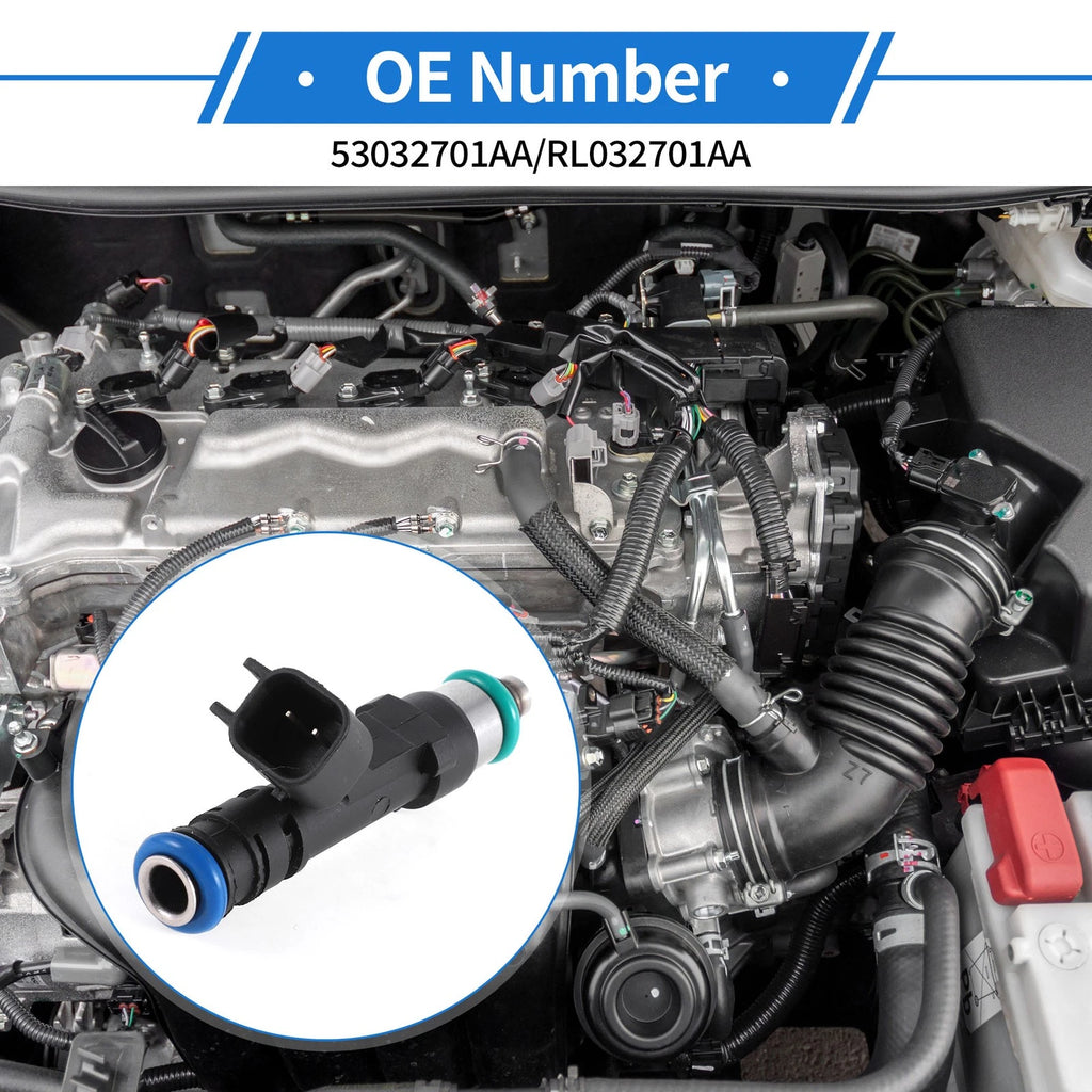 1 Pc Fuel Injector No.53032701AA for Dodge Durango (2004–2009)