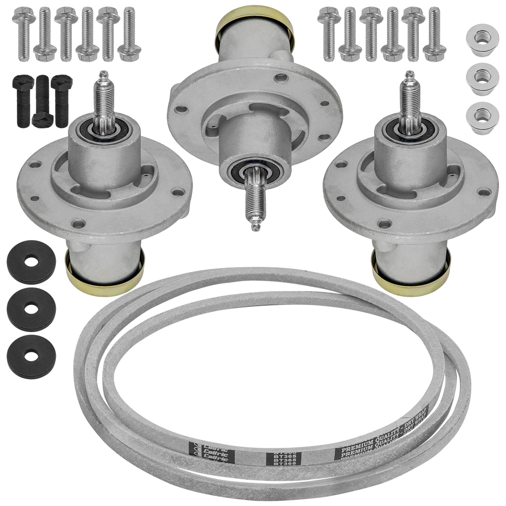 Deck Spindle Belt Kit for Husqvarna GTH26V52LS GTH3052 GTH52XLS (2000–2000)