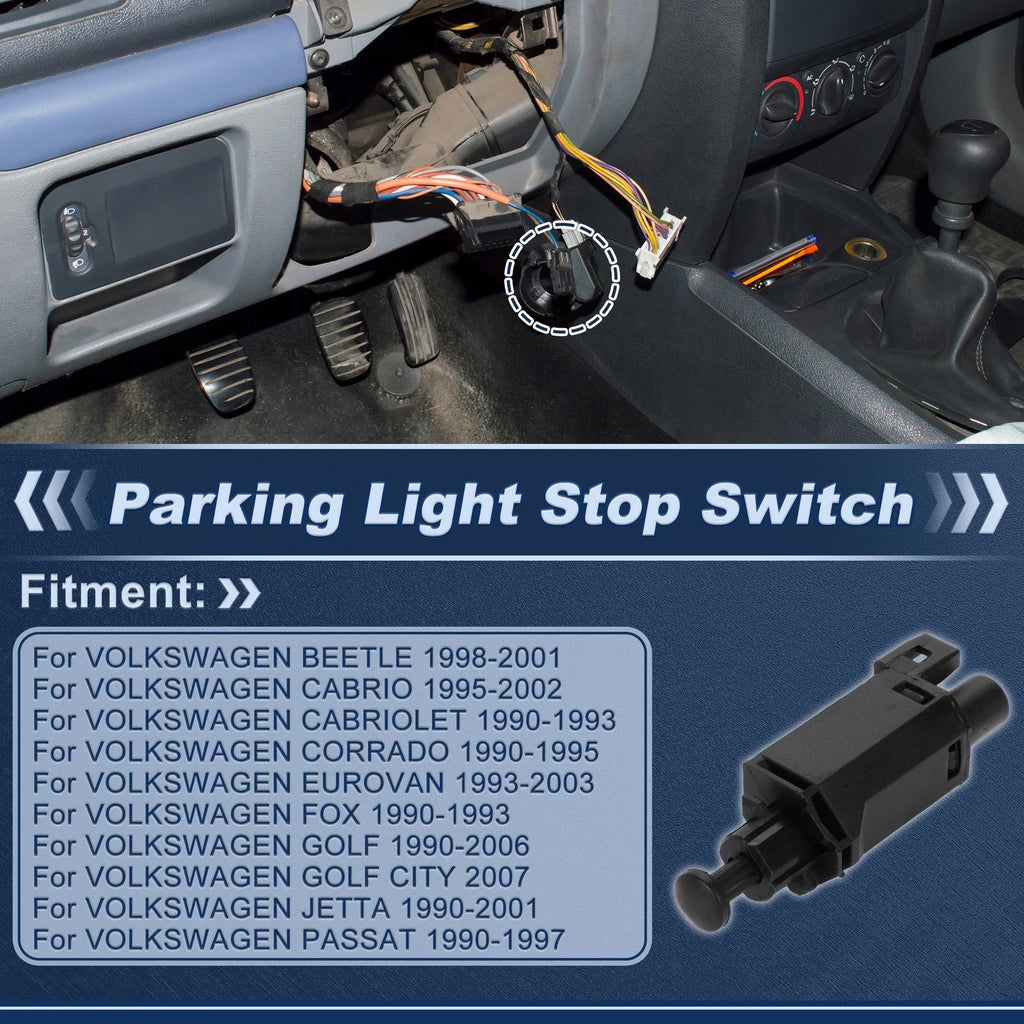 Brake Light Switch Replacement for Volkswagen Beetle 1998–2001