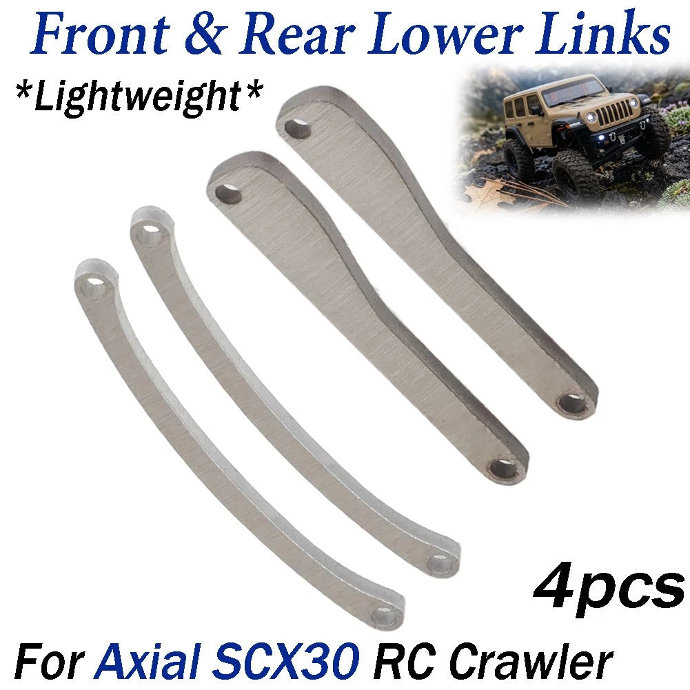 High Clearance Laser-Cut Links for Axial SCX30 (2017–2023)