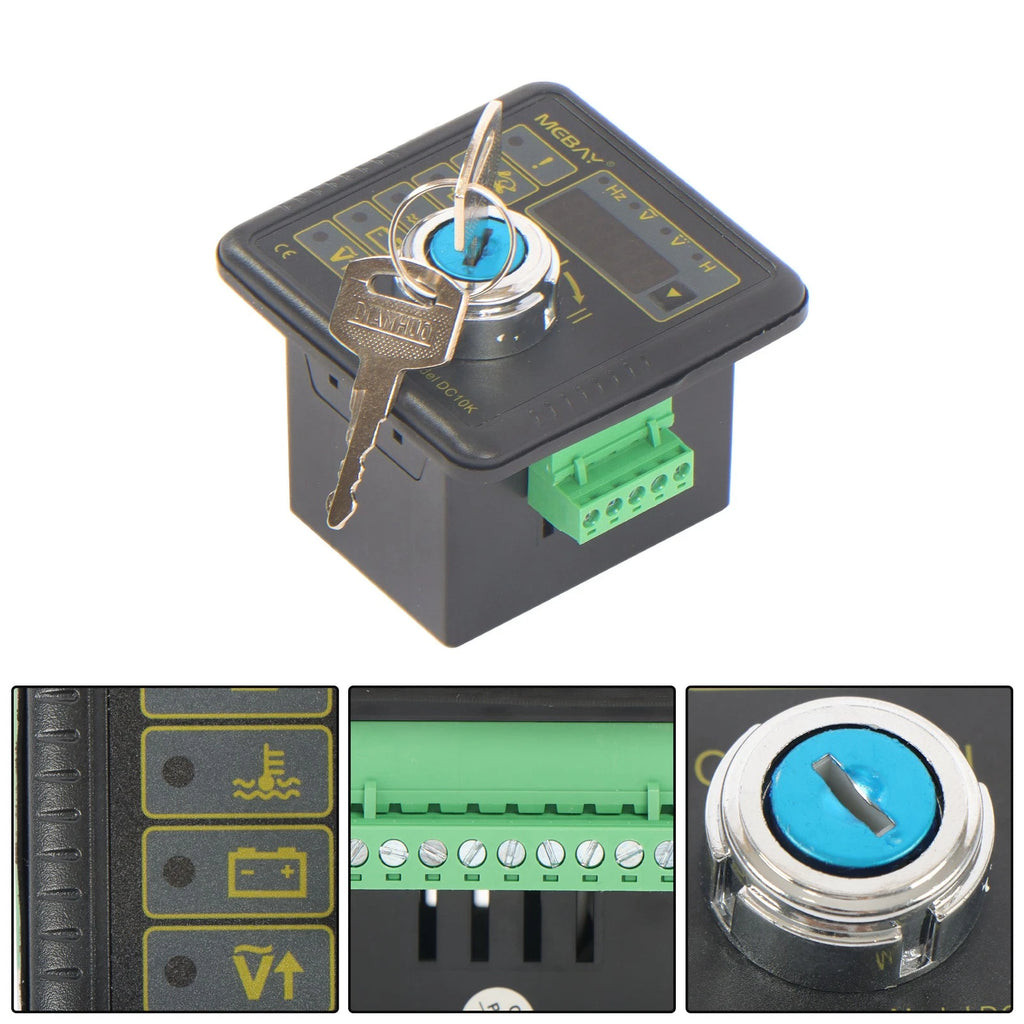 DC10K Manual Controller for Generators (Engine Start Stop Function)