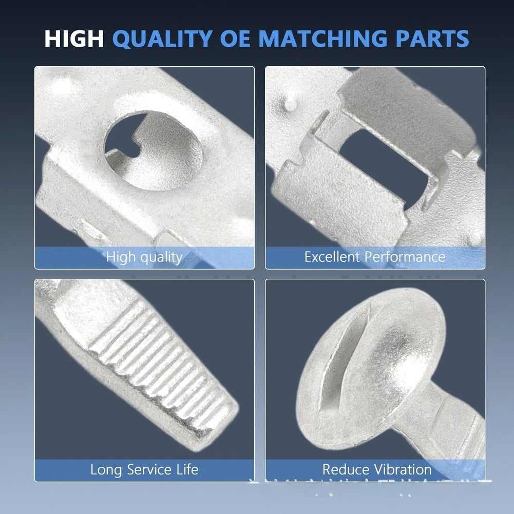 Auto Body Panel Clips for Undertray Splashguard (Direct Replacement)
