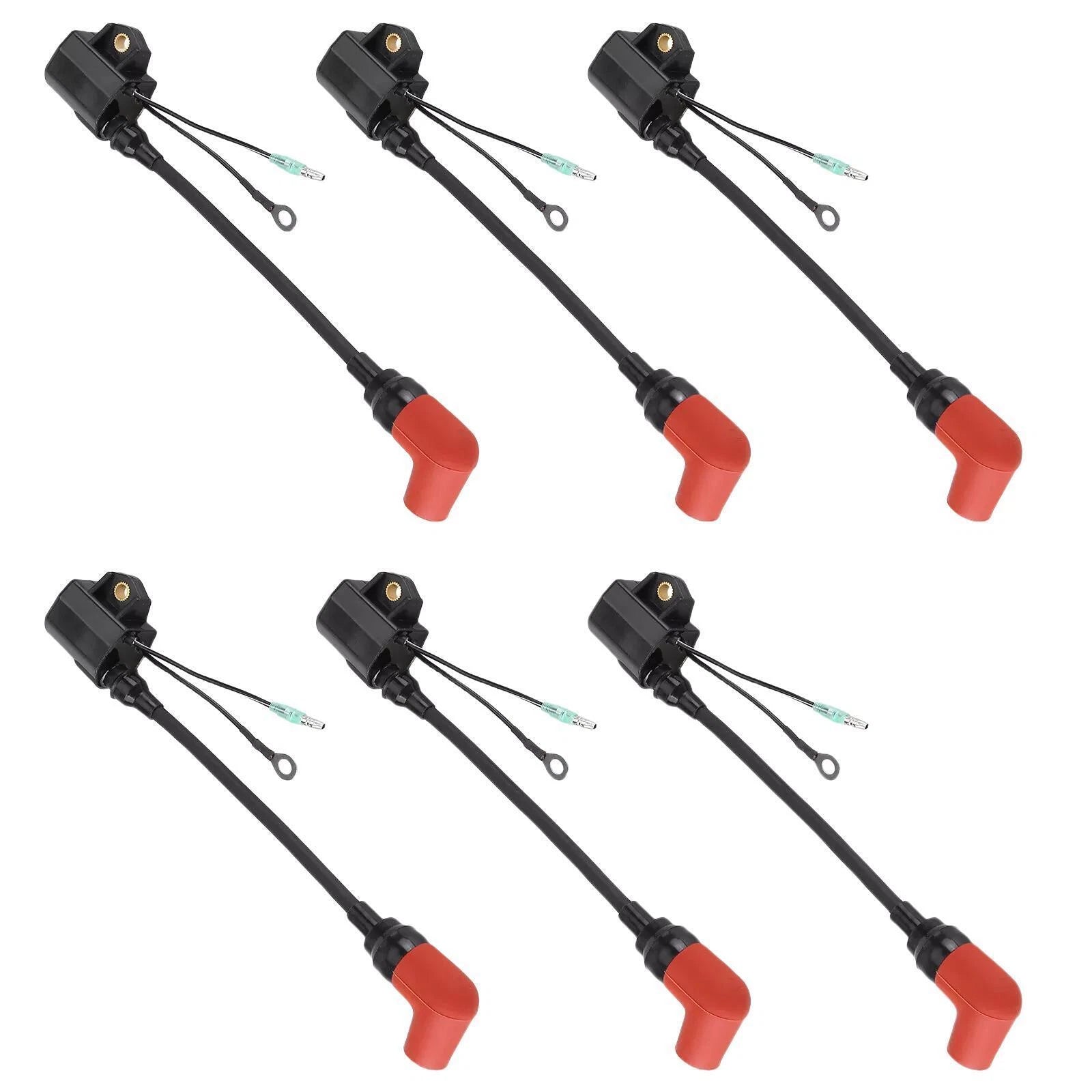 6X Ignition Coil Assembly for Yamaha Marine (6R3-85570-00-00)