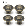 Set of 4 Antique Drawer Cabinet Pull Knobs for Furniture Hardware