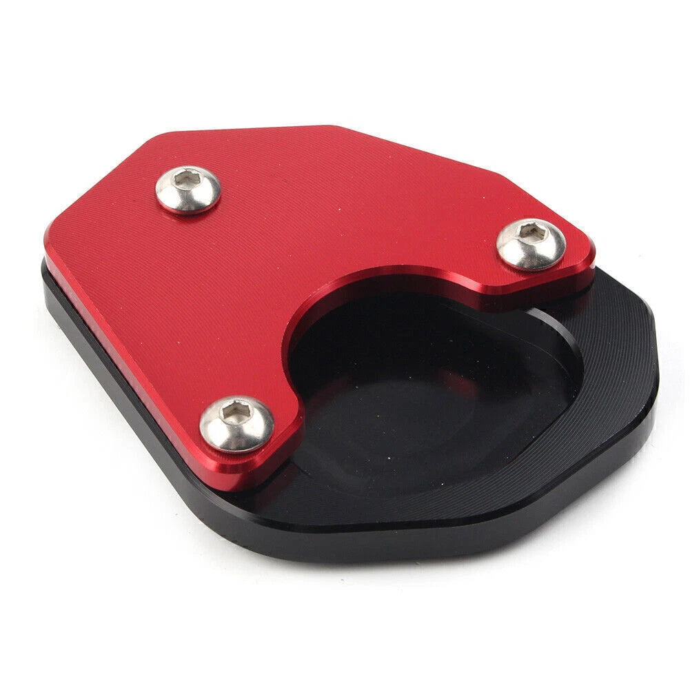 Kickstand Side Stand Extension Enlarge Plate Pad For Trident 660 2021 RED