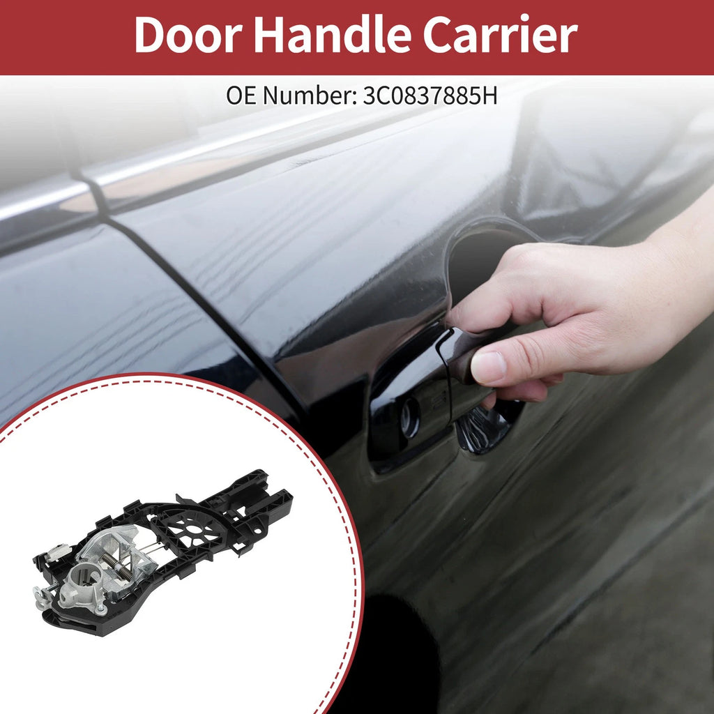 Front Left Door Handle Carrier Replacement for Volkswagen Passat (2006–2010)
