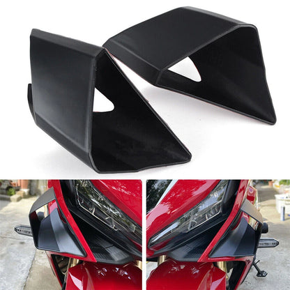 2X Front Fairing Winglets Side Spoilers for Honda CBR650R (2019–2021)