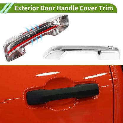 Exterior Door Handle Cover Trim ABS Replacement for Toyota Tacoma (2024–2025)