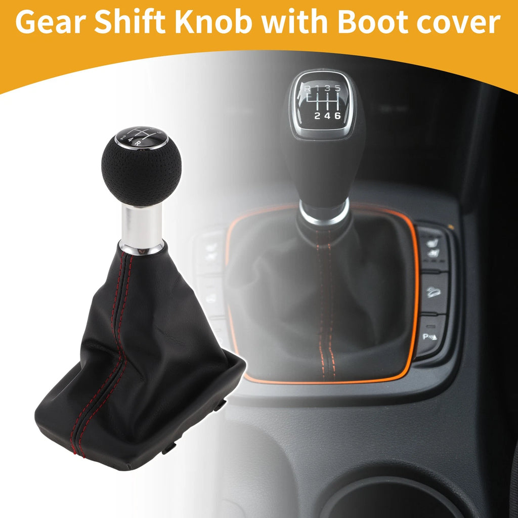5 Speed Gear Shift Knob with Cover for Audi A4 (2000–2008)
